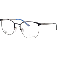 Jaguar JG35604 3100 Men's Square Full Rim Titanium Frame Eyeglasses in Matte Grey