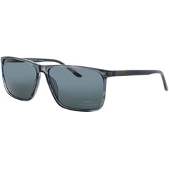 Jaguar JG37123 5223 Men's Square Shape Full Rim Acetate Frame Sunglasses in Matte Blue