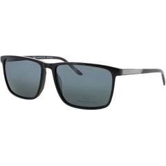 Jaguar JG37125 8840 Men's Square Shape Full Rim Acetate Frame Sunglasses in Matte Blue