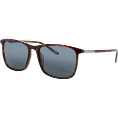 Jaguar JG37203 8940 Men's Square Full Rim Acetate Frame Sunglasses in Matte Brown