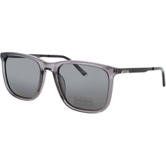 Jaguar Men's Matte Grey Acetate Full Rim Rectangular Frame Sunglasses - JG37261 4627