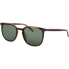 Jaguar Men's Matte Brown Acetate Full Rim Round Frame Sunglasses - JG37284 4801