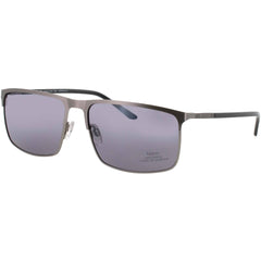 Jaguar Men's Grey Metal Full Rim Rectangular Shape Frame Sunglasses - JG37366 6500