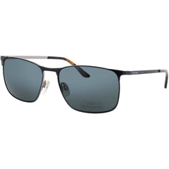 Jaguar Men's Matte Blue Metal Full Rim Rectangular Frame Sunglasses - JG37369 3100