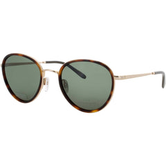 Jaguar Men's Matte Brown Metal Full Rim Round Shape Frame Sunglasses - JG37467 4982