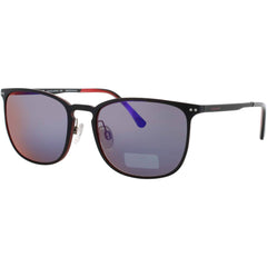 Jaguar Men's Bluish Black Acetate Full Rim Round Frame Sunglasses - JG37624 6100