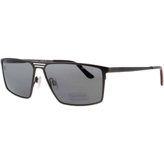Jaguar Men's Matte Grey Metal Full Rim Navigator Frame Sunglasses - JG37823 4200