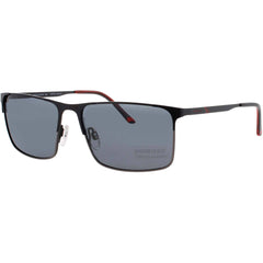 Jaguar JG37508 6100 Men's Black Metal Full Rim Rectangular Shape Sunglasses Frame