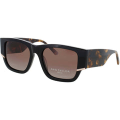 Ann Taylor Women's Black Tortoise Acetate Full Rim Square Sunglasses - ATP930 C01