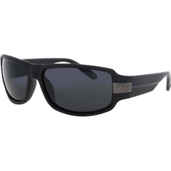 Champion Men's Matte Black Acetate Full Rim Wraparound Frame Sunglasses - NOIZ C01