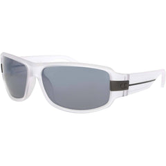 Champion Men's Matte Crystal Acetate Full Rim Wraparound Frame Sunglasses - NOIZ C02