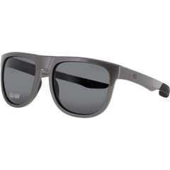 Champion Men's Metallic Grey Acetate Full Rim Rectangular Frame Sunglasses - SOLD C01