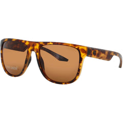 Champion Unisex Matte Tortoise Acetate Full Rim Rectangular Sunglasses - TARGET C02