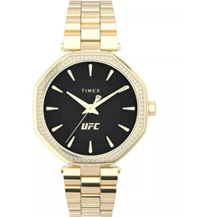 Timex TW2V83100JR Women's UFC Jewel 36mm Gold-Tone Stainless Steel Watch