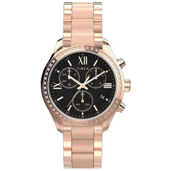 Timex Trend TW2W20100JI Women's Quartz Chronograph Watch, Rose Gold, 38mm