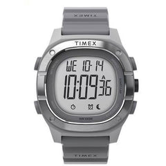 Timex Command LT TW5M35600VQ Unisex 40mm Gray Resin Digital Silicone Strap Watch