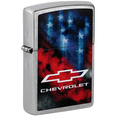 Zippo 47405 Chevrolet Street Chrome Windproof Refillable Metal Lighter