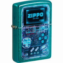 Zippo 47434 Zippo Gamer Design Metal Refillable Windproof Pocket Lighter Gift Box