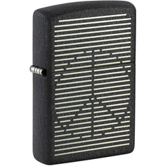 Zippo 47534 Peace Blind Design Windproof Refillable Lighter, All Metal, Gift Box
