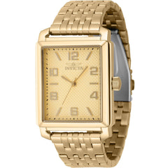 Invicta Vintage 46661 Men's 33.5mm Gold-Tone Stainless Steel Quartz Watch, Gold Dial