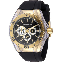 Technomarine Cruise TM-118132 Women's Quartz Watch - 41mm Gold, Black Dial