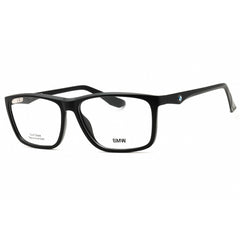 BMW BW5004 002 Men's Matte Black Injected Propionate Full Rim Rectangular Eyeglasses