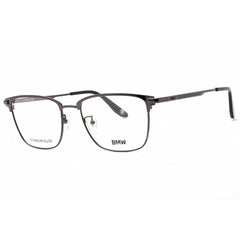 BMW BW5092-H 008 Men's Shiny Gunmetal Titanium Rectangular Shape Full Rim Eyeglasses