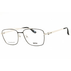 BMW BW5102-H 001 Men's Shiny Black Titanium Rectangular Full Rim Frame Eyeglasses