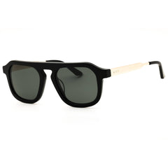 DIFF SIMS DE01-0920 Women's Black Acetate Rectangular Shape Full Rim Frame Sunglasses