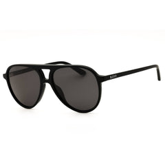 DIFF TOSCA II DE01-0638 Women's Black Acetate Oval Shape Full Rim Frame Sunglasses