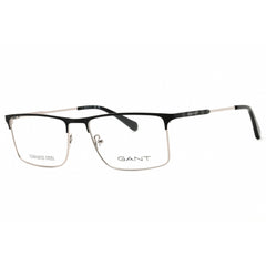 Gant GA3263 005 Men's Black Metal Rectangular Shape Full Rim Frame Eyeglasses
