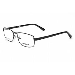 Harley Davidson HD0751 002 Men's Black Metal Rectangular Shape Full Rim Eyeglasses