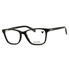Nine West Women's Black Acetate Full Rim Rectangular Frame Eyeglasses - NW5187 N 001