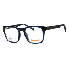 Timberland Men's Shiny Blue Full Rim Rectangular Frame Eyeglasses - TB50000-H 090