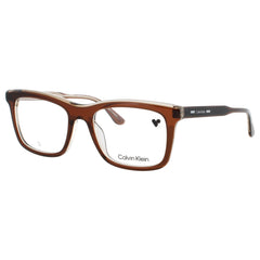 Calvin Klein CK24542 280 Men's Light Brown/Crystal Square Full Rim Eyeglasses, 54mm