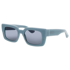 Calvin Klein Men's Azure Acetate Full Rim Square Frame Sunglasses - CK24512S 413