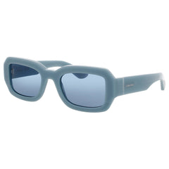 Calvin Klein Unisex Azure Acetate Full Rim Square Frame Sunglasses - CK24511S 413
