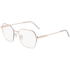 DKNY DK1033 N 770 Men's Rose Gold Geometric Shape Full Rim Frame Eyeglasses