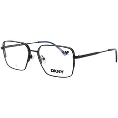 DKNY DK1036 N 001 Men's Satin Black Square Shape Full Rim Frame Eyeglasses