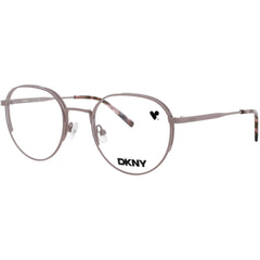 DKNY DK1037 N 608 Men's Satin Mauve Oval Shape Full Rim Frame Eyeglasses