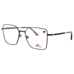 Lacoste L2316 505 Men's Aubergine Geometric Full Rim Frame Eyeglasses