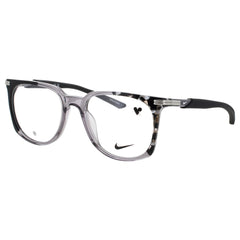 Nike Unisex Smoke/Black Acetate Full Rim Square Shape Frame Eyeglasses - 7310 21