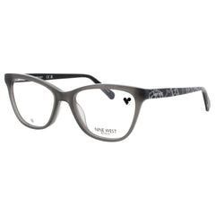 Nine West Men's Charcoal Milky Acetate Full Rim Cat Eye Frame Eyeglasses - NW5228 014