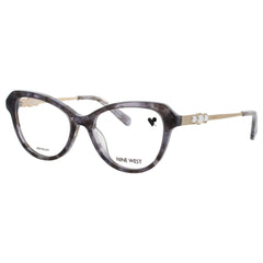 Nine West Men's Smoke Horn Acetate/Metal Full Rim Cat Eye Eyeglasses - NW5246 039