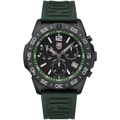 Luminox Pacific Diver Chronograph XS.3147 44mm Swiss Made Diver Watch, 200M, Green