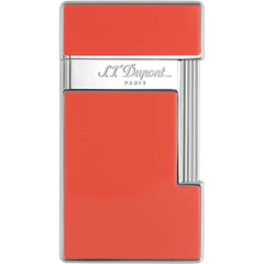 S.T. Dupont Slimmy 028006 Coral Lacquer Luxury Lighter, 9mm Thin, Torch Flame