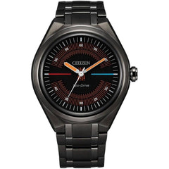 Citizen AW2047-51W Star Wars Bespin Eco-Drive Men's Watch Black Ion-Plated Steel