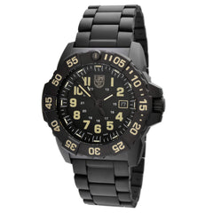 Luminox Men's Watch - Navy Seal 3500 Series Black Dial CARBONOX Strap | XS.3510