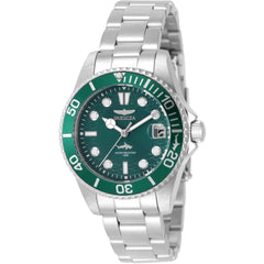 Invicta Pro Diver 50909 Women’s 34mm Dark Green Dial Stainless Steel Quartz Watch
