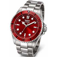 Invicta Pro Diver 50950 Women’s 34mm Steel Quartz Watch, Red Gradient Dial